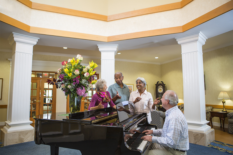 Senior Living Amenities and Services Spring Mill Pointe